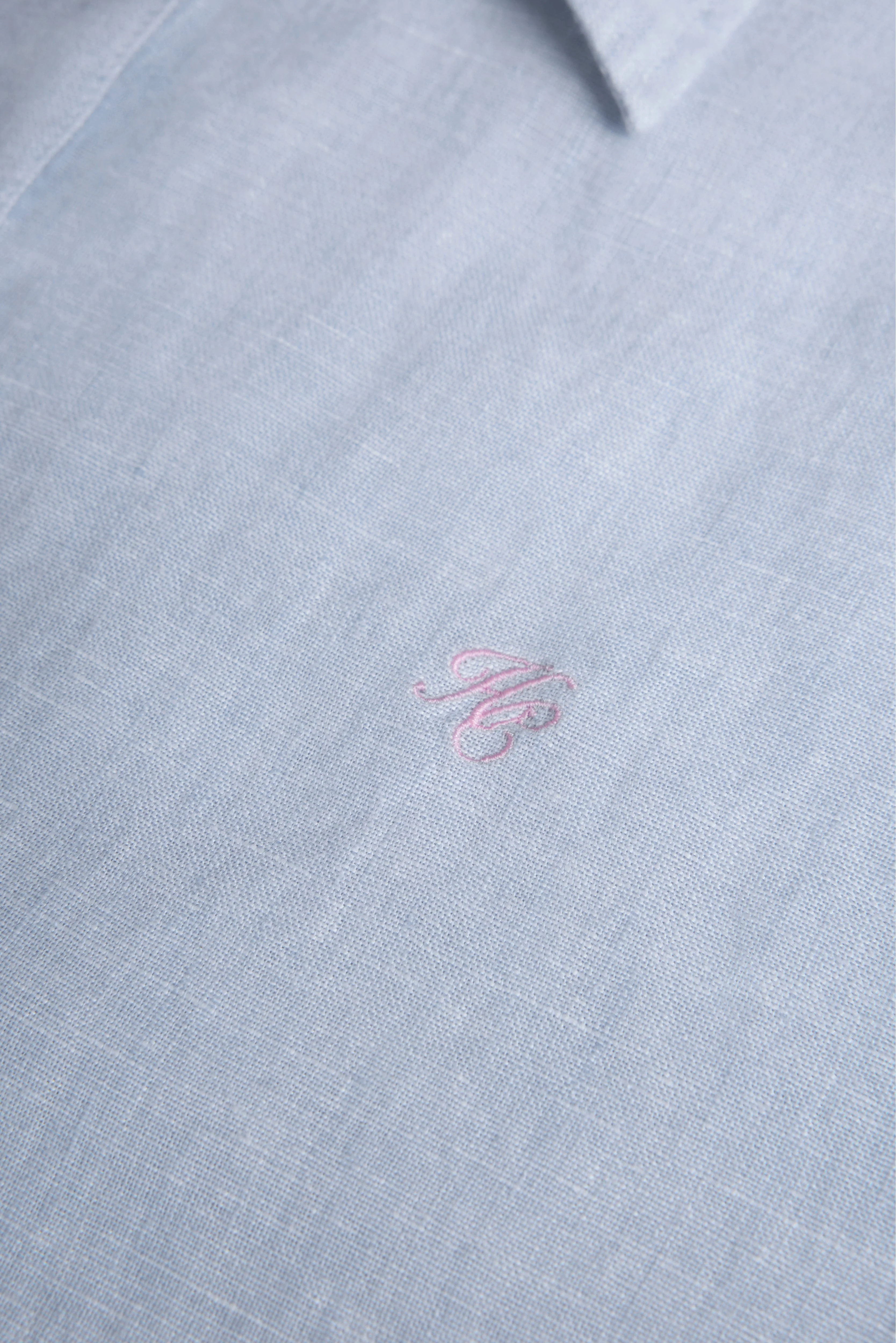 Amalfi Linen Shirt (Light Blue Linen) - Image 8