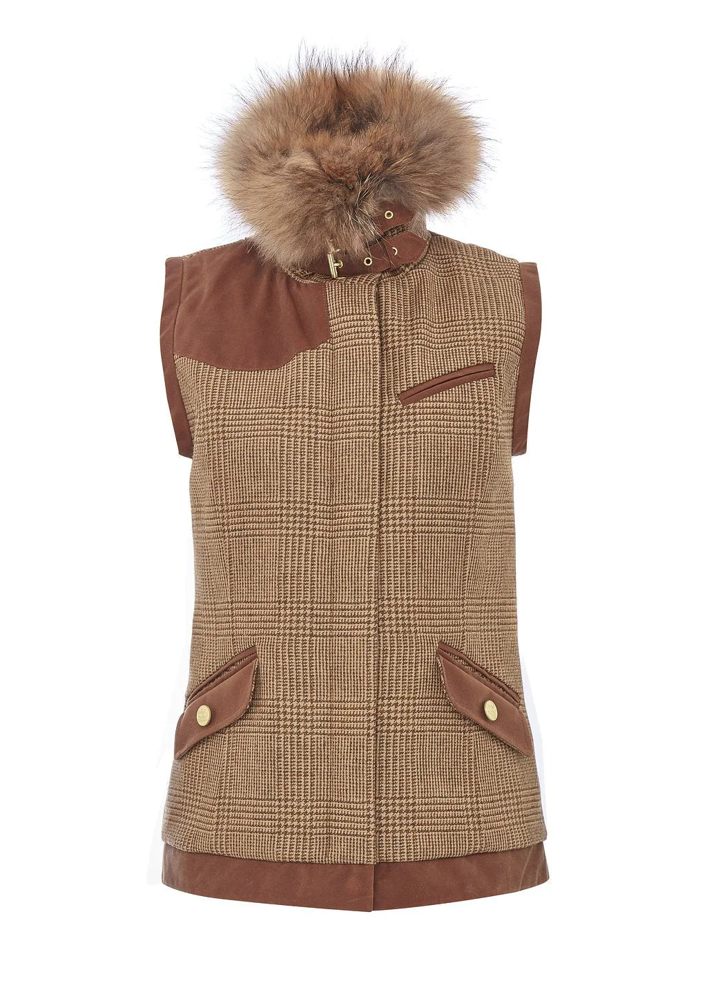 Aviator Gilet (Tawny) - Image 21