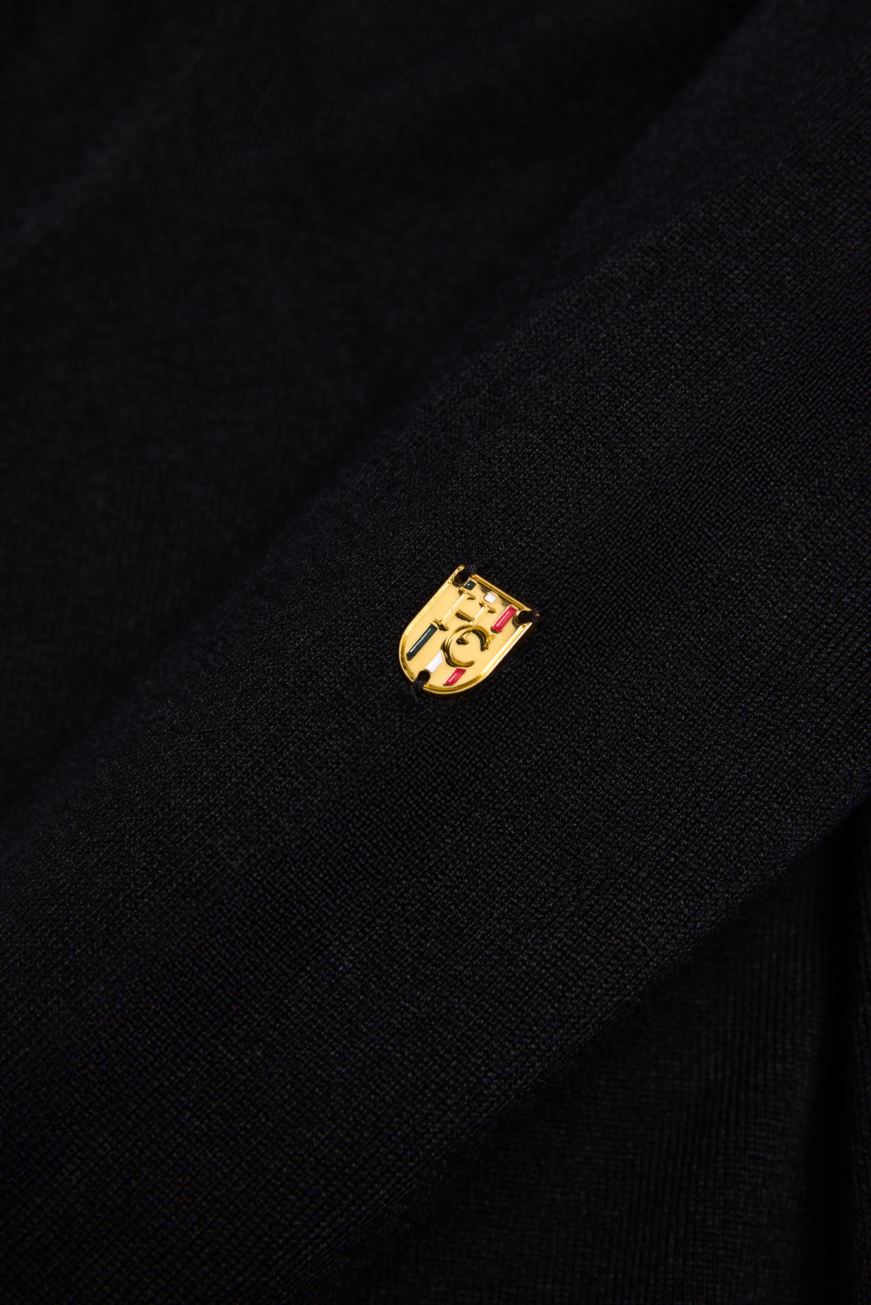 Chiltern Crew Neck Knit (Black) - Image 7