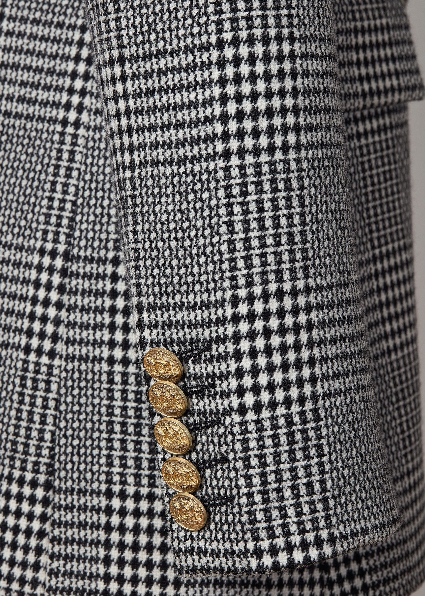 Double Breasted Blazer (Prince of Wales Mono) - Image 11