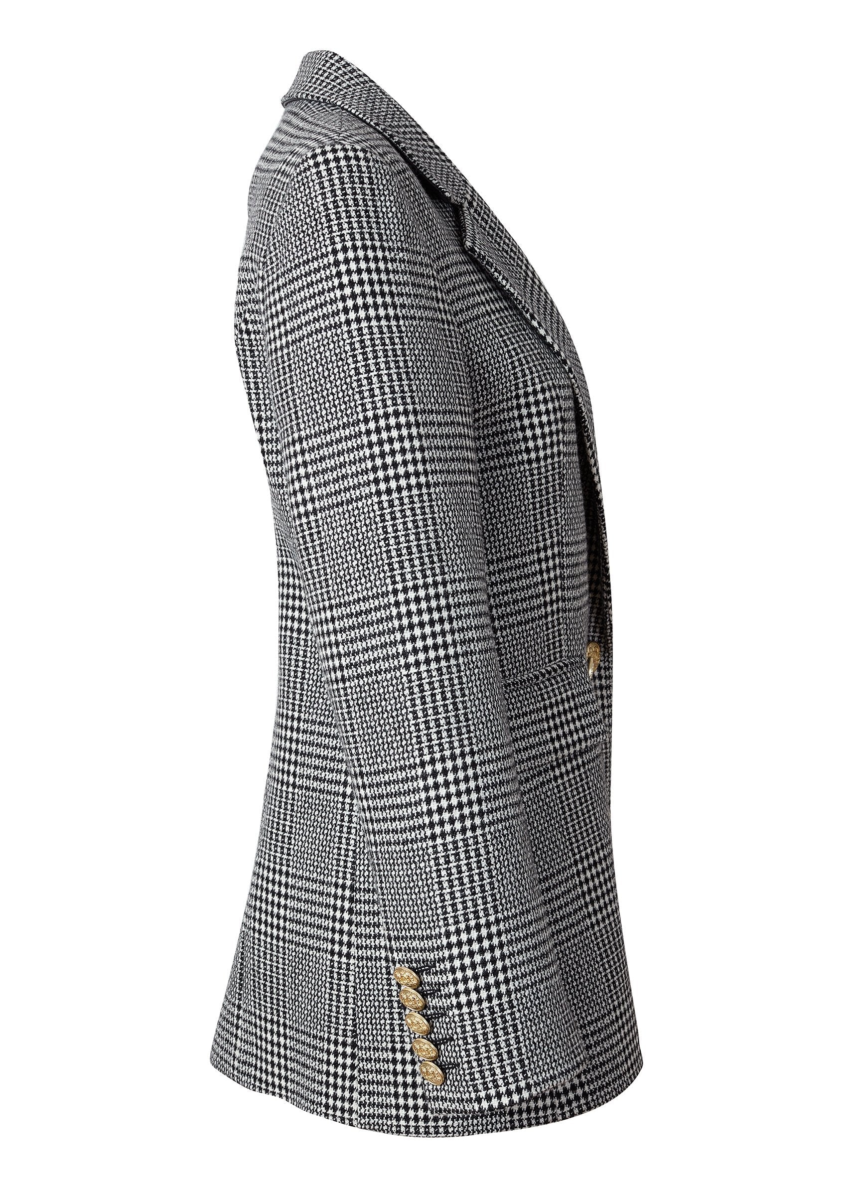Double Breasted Blazer (Prince of Wales Mono) - Image 7