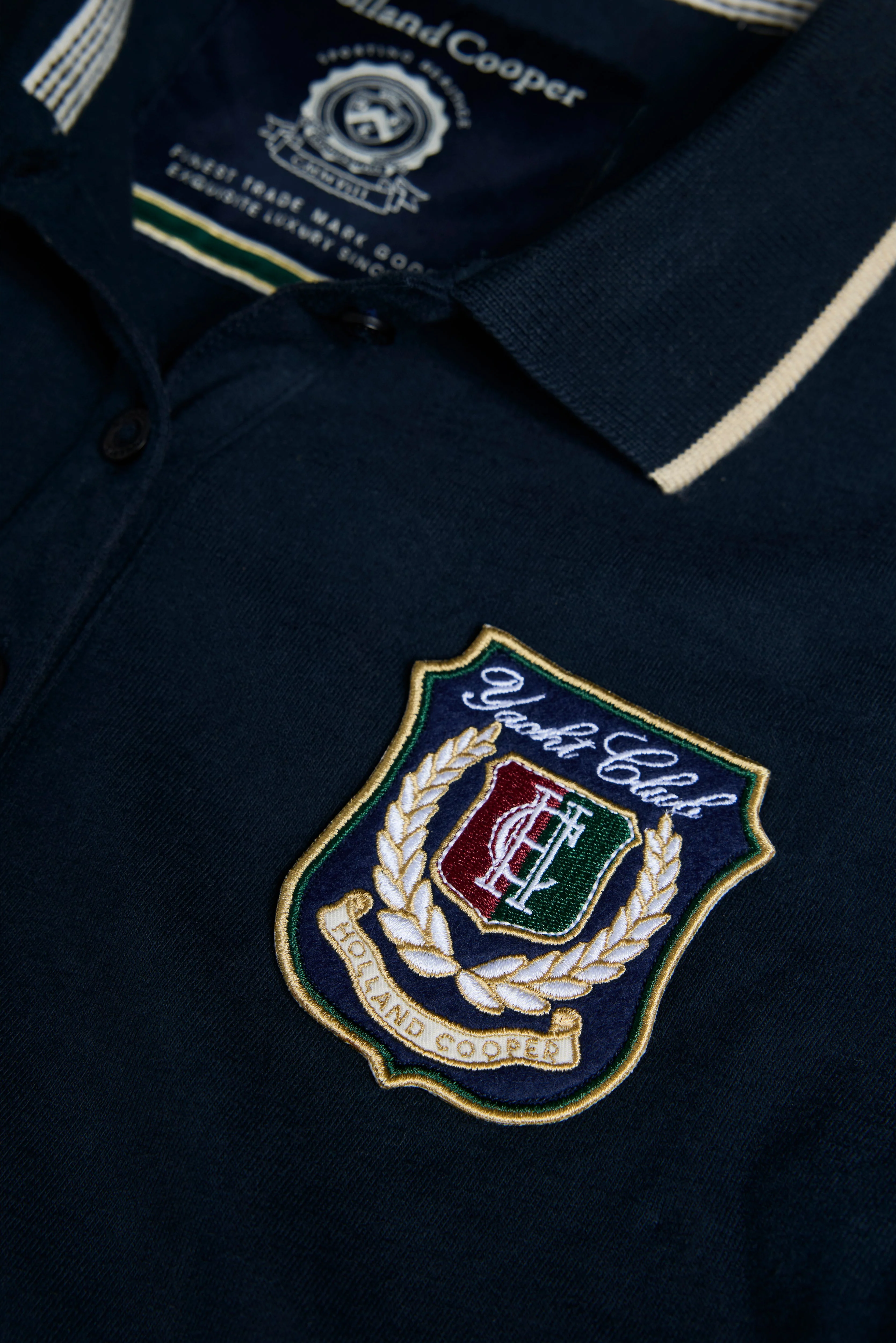 Heritage Short Sleeve Polo Shirt (Ink Navy) - Image 8