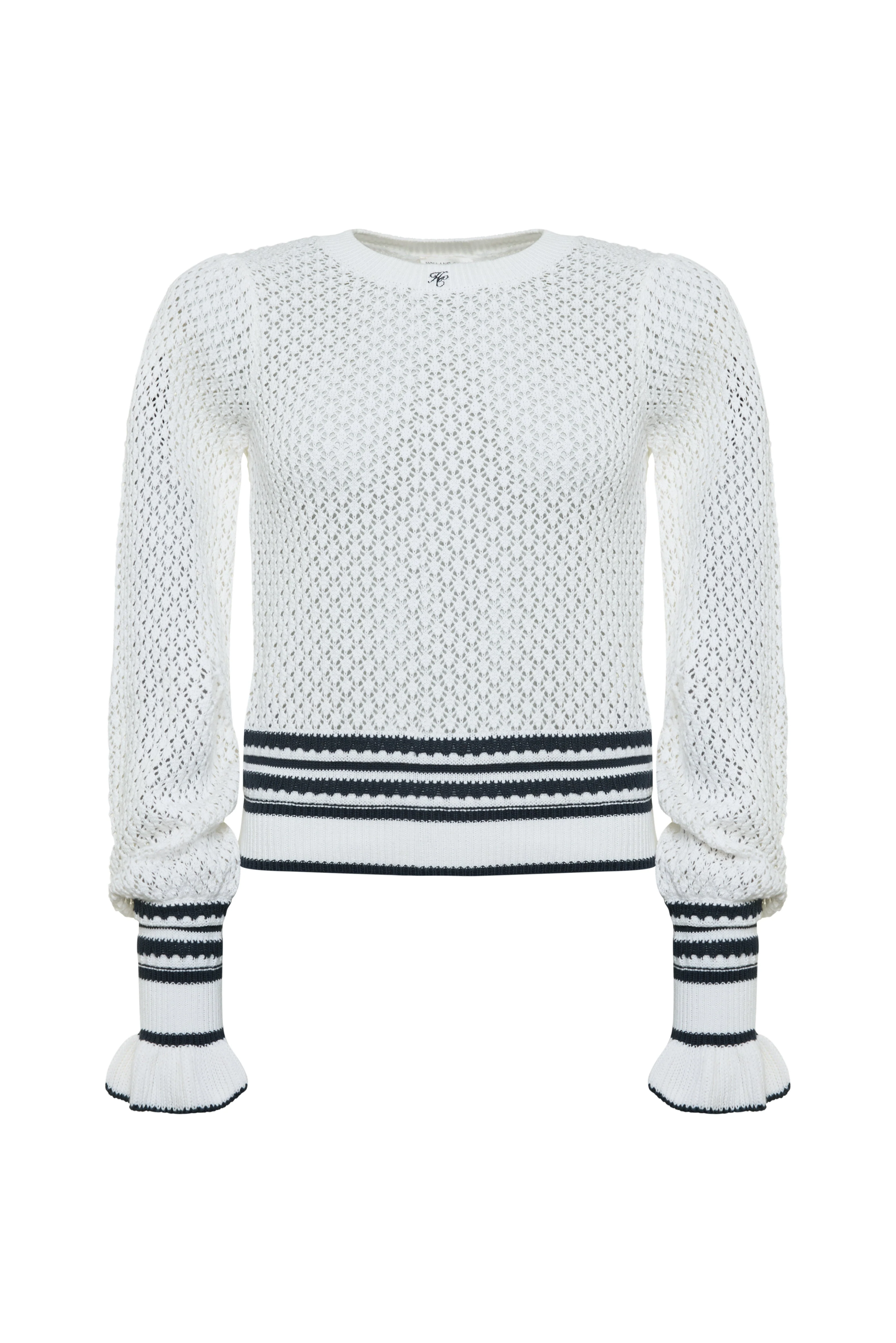 Jessica Knitted Top (Natural Ink Navy) - Image 6