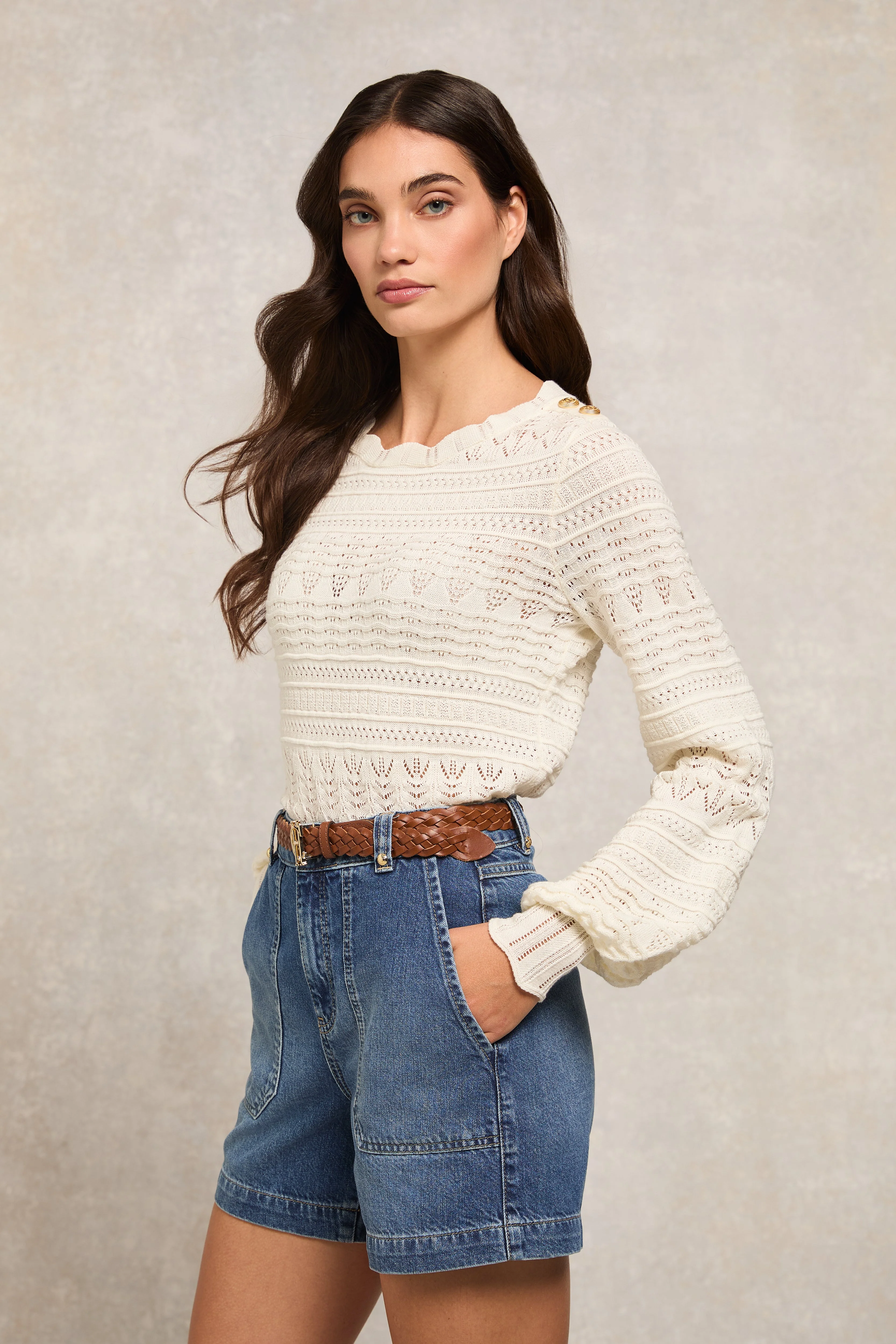 Kelsie Pointelle (Natural) - Image 2