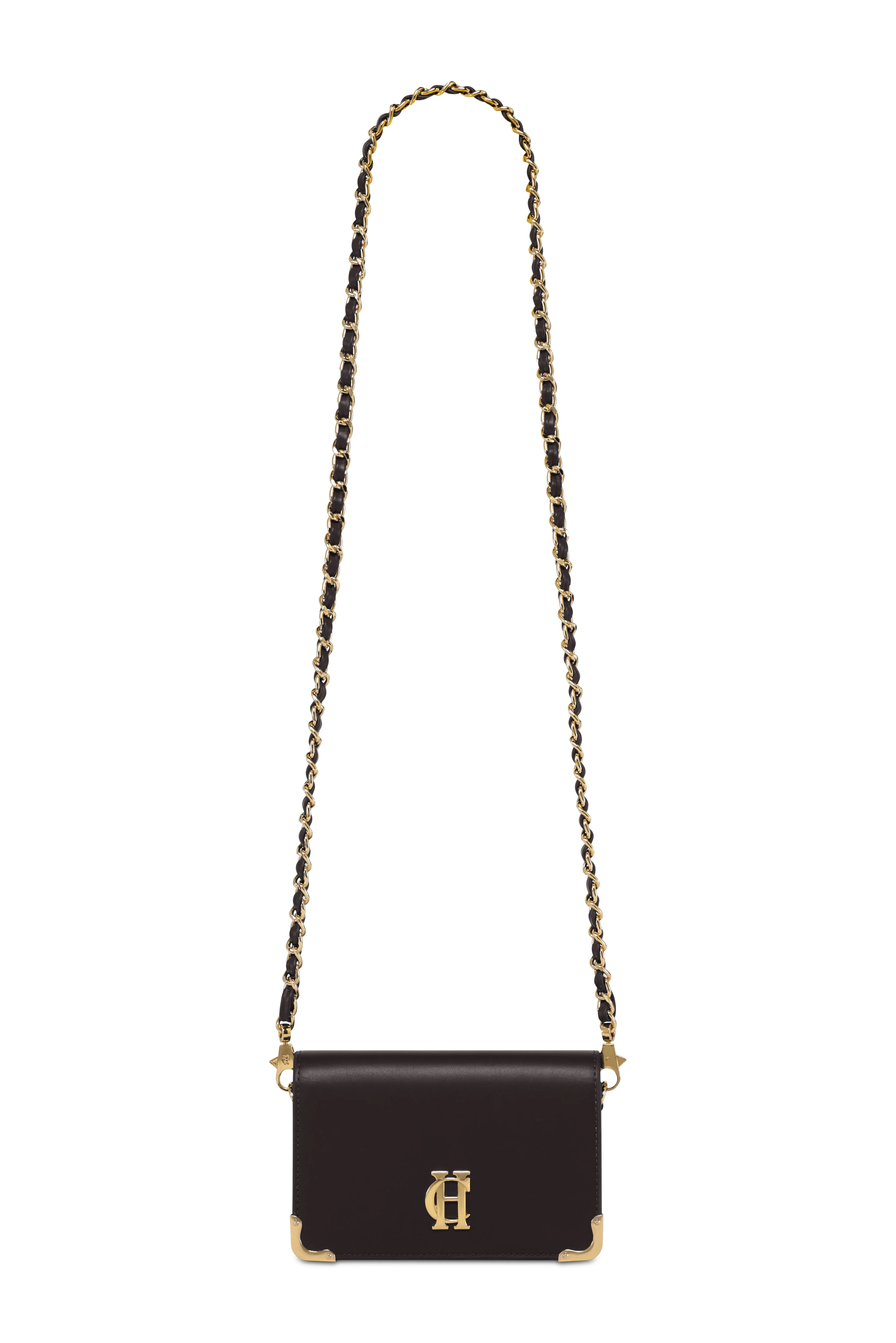 Kensington Crossbody Bag (Chocolate Leather) - Image 2