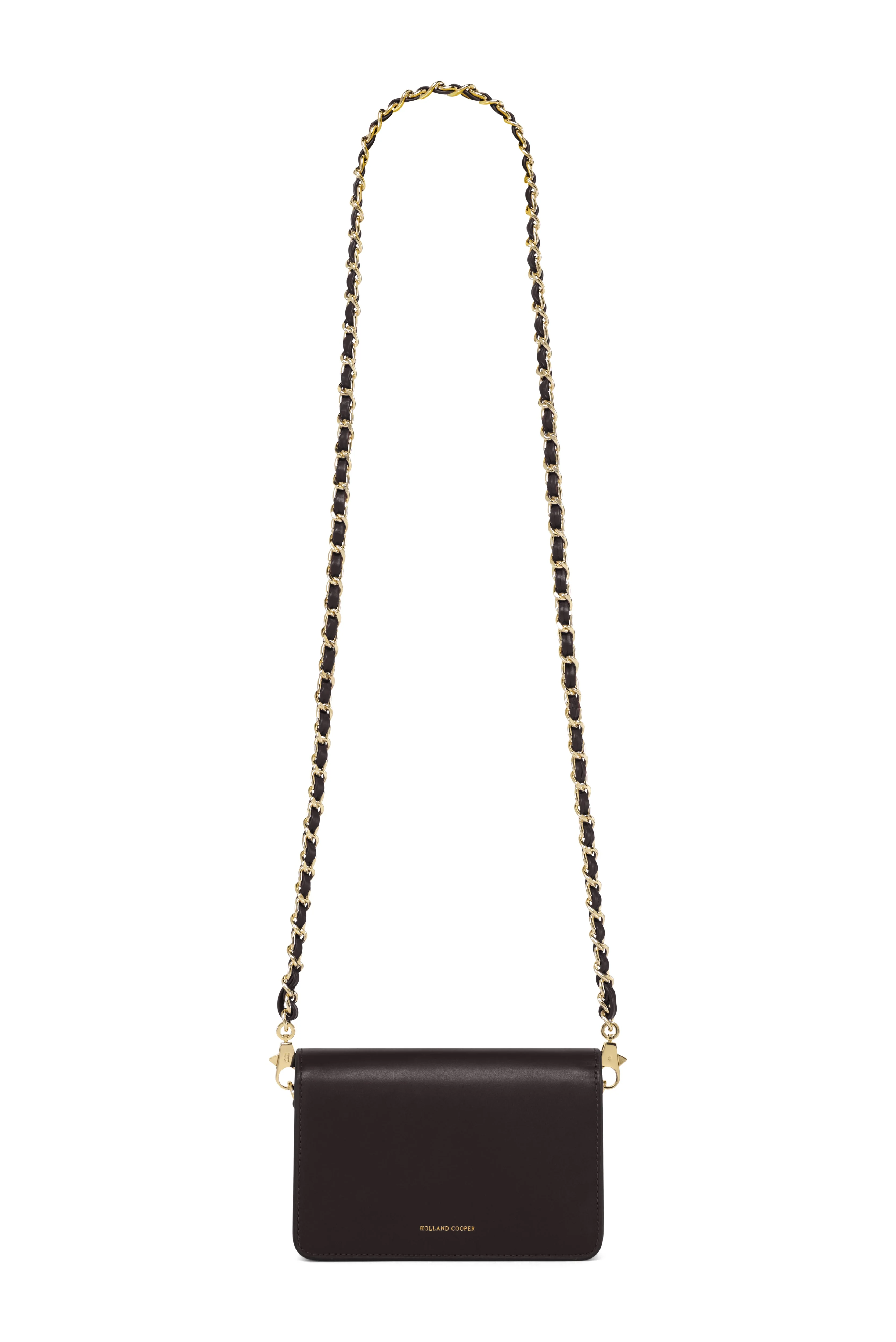Kensington Crossbody Bag (Chocolate Leather) - Image 6