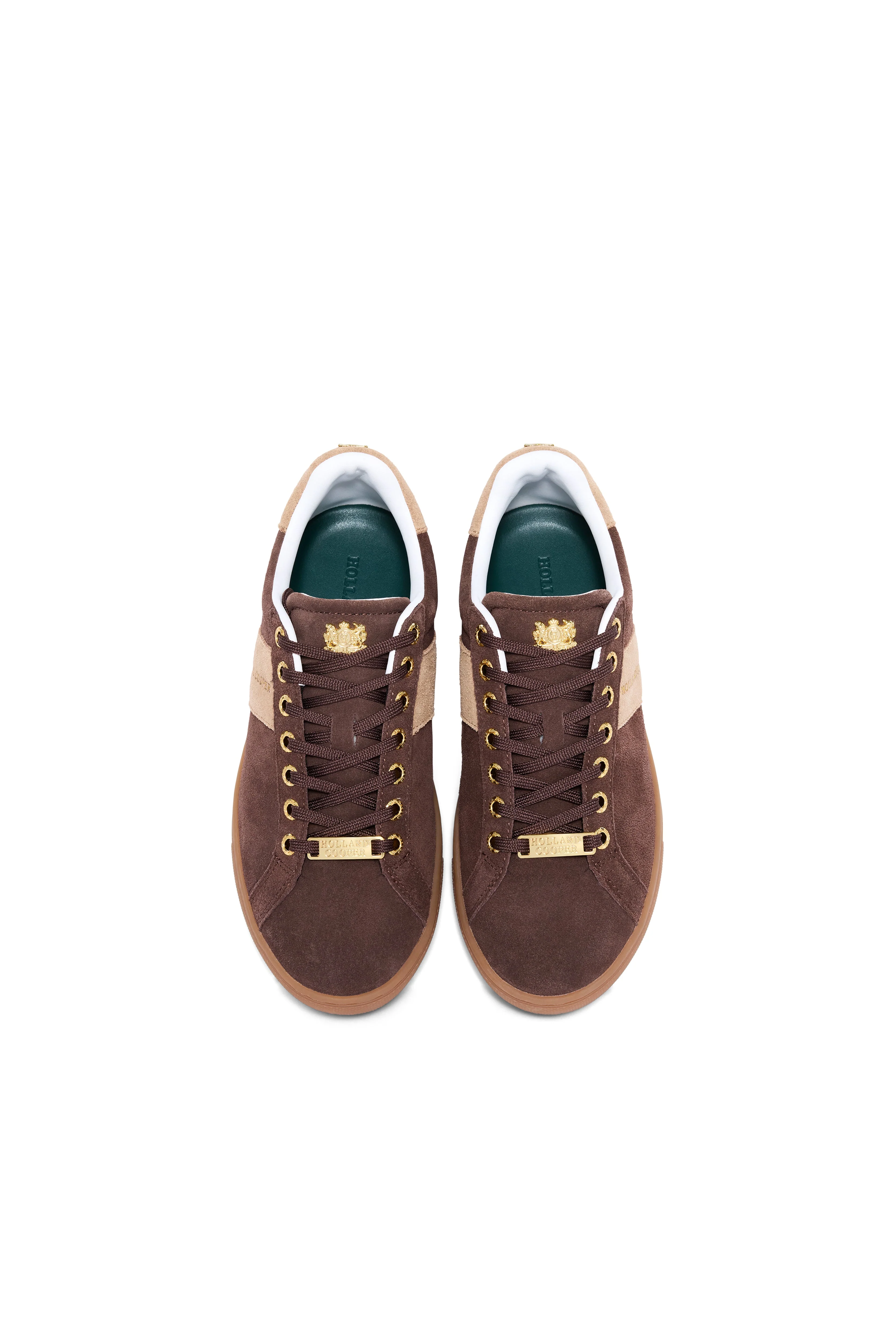 Knightsbridge Court Trainer (Dark Chocolate Taupe) - Image 6