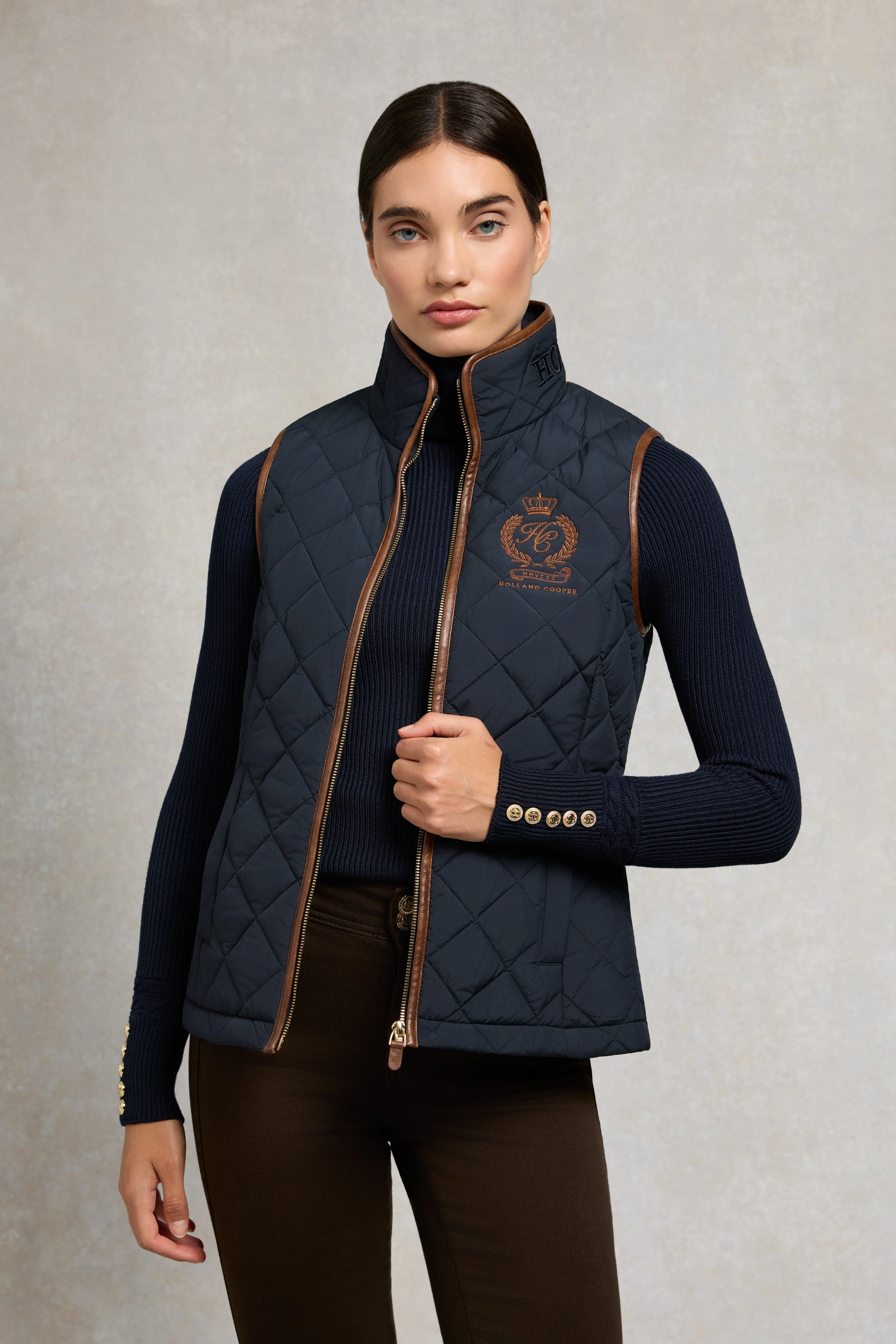 Lightweight Country Gilet (Ink Navy) - Image 10