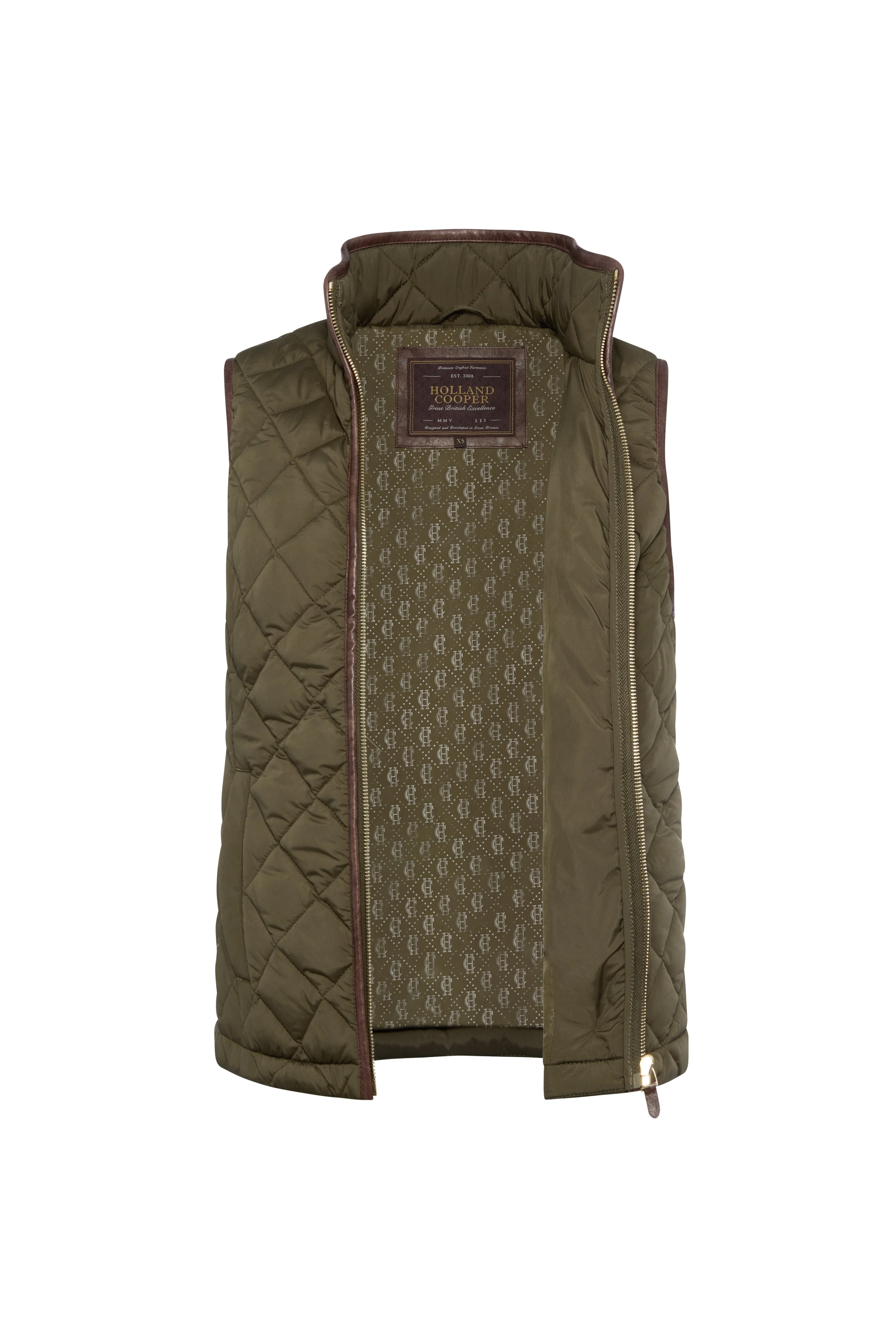 Lightweight Country Gilet (Khaki) - Image 7
