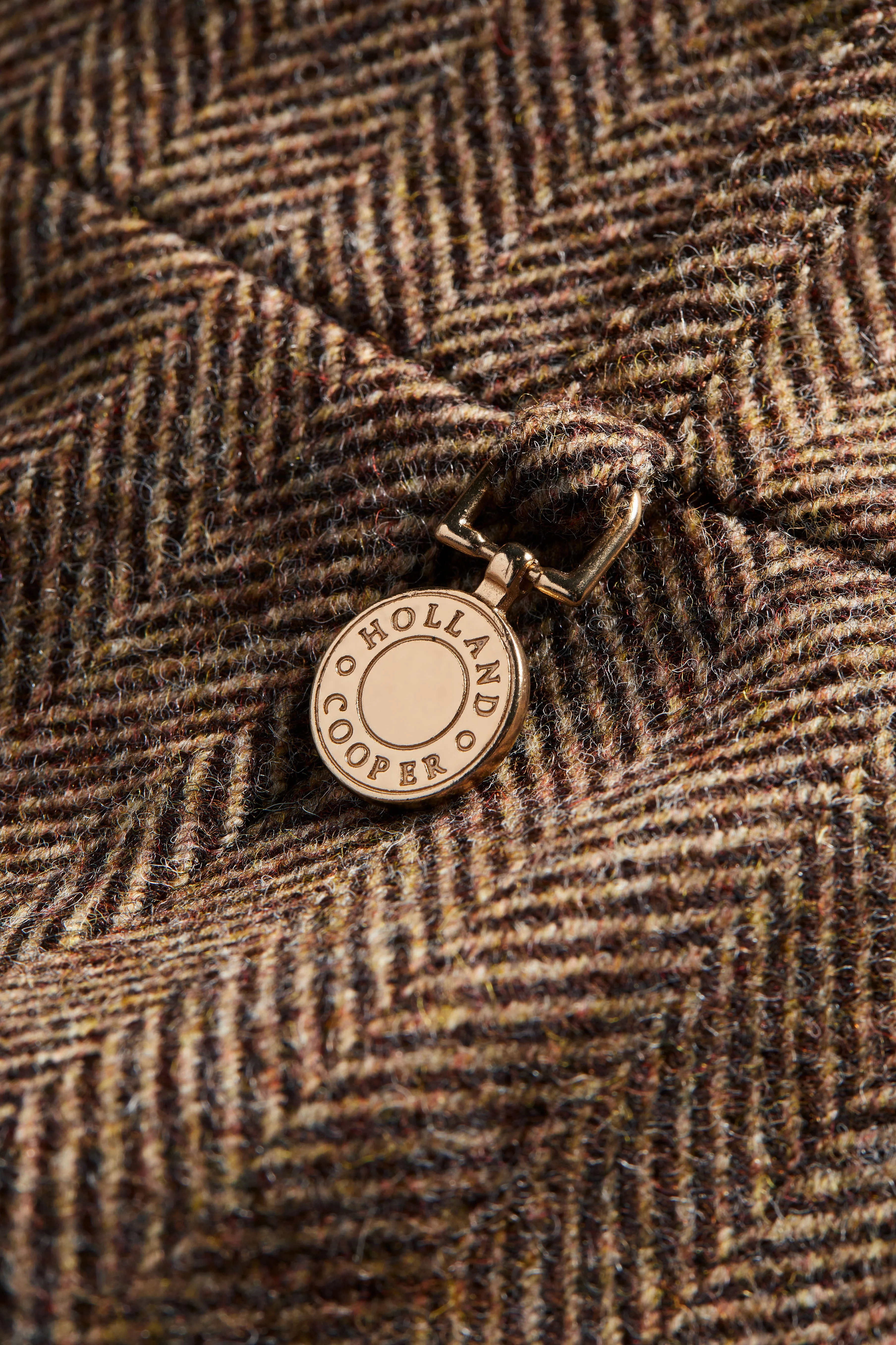 Regency Skirt (Large Scale Brown Herringbone) - Image 8